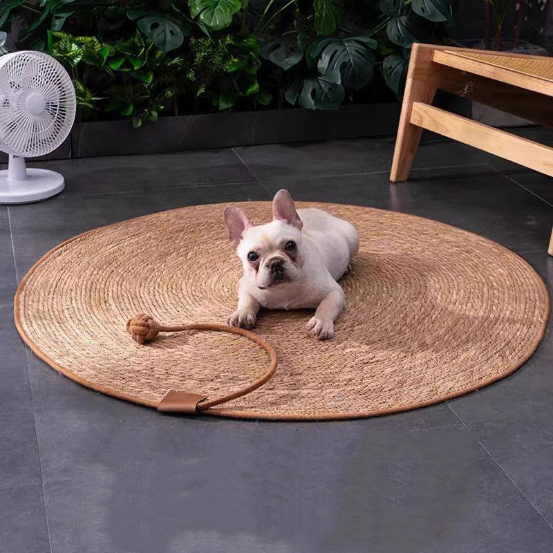 Cat Scratcher Rattan Mat