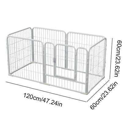 6 Panel Heavy Duty Portable Pet Playpen Indoor / Outdoor