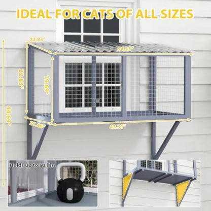Creating a Cat Paradise: Integrating Outdoor Cat Enclosures Window Perches and Wall Furniture for the Ultimate Cat Patio Experience