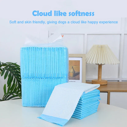 100 17.7"x13" inch 6-layer Disposable Absorbent Training Puppy Pee pads