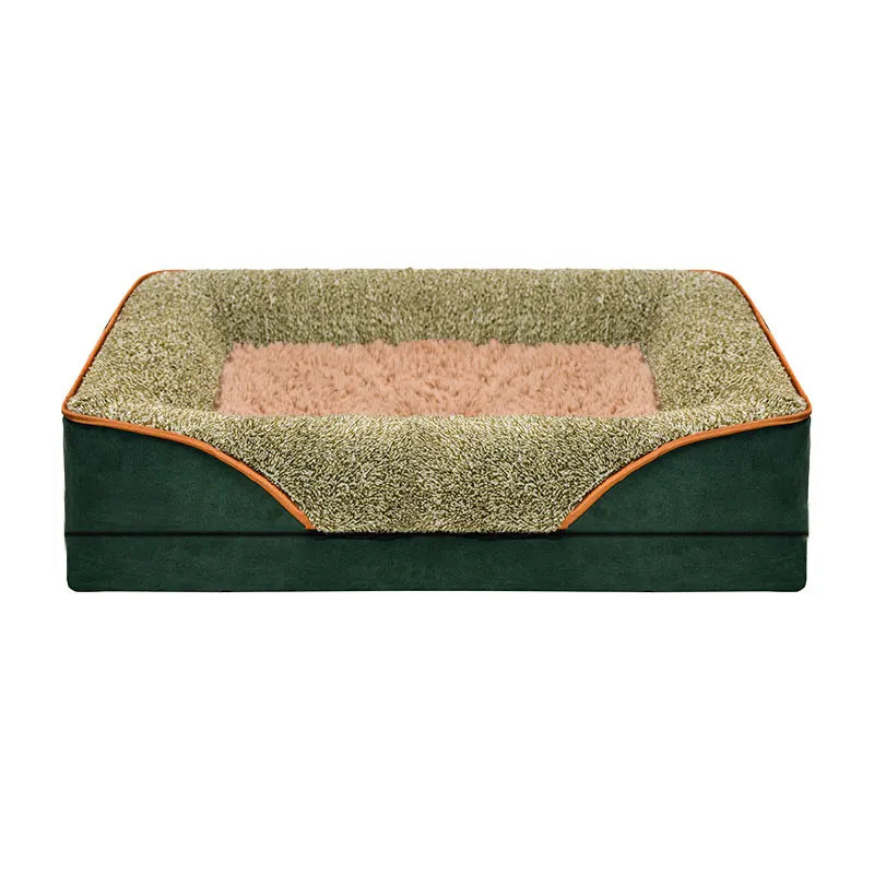 Oversized Dog Bed, Removable & Washable, Comfortable and Soft with Raised Edges,