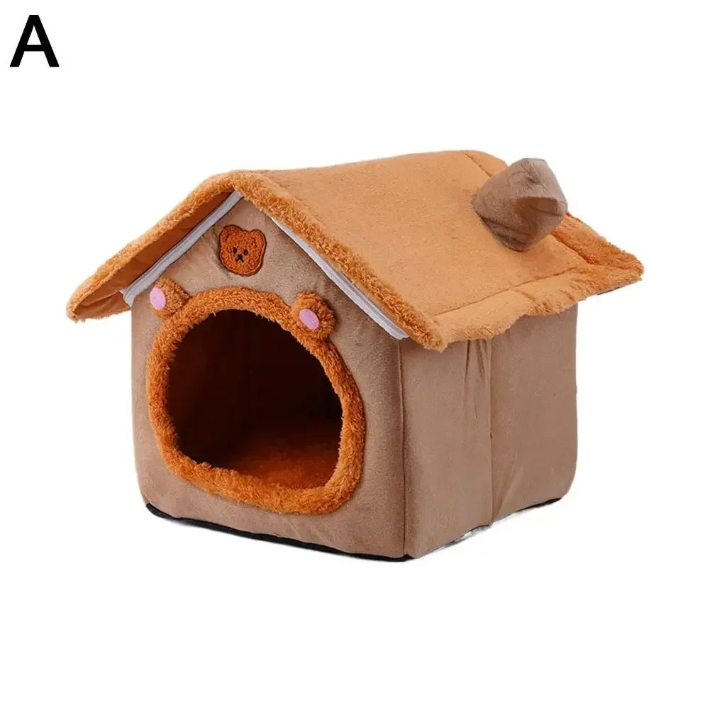 Plush Cat House