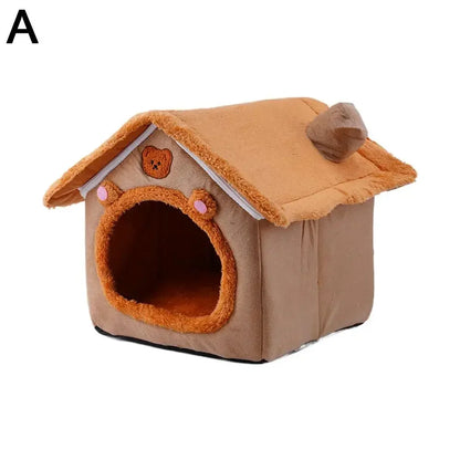 Plush Cat House