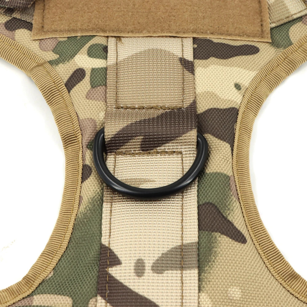 Tactical Dog Harness Leash Set