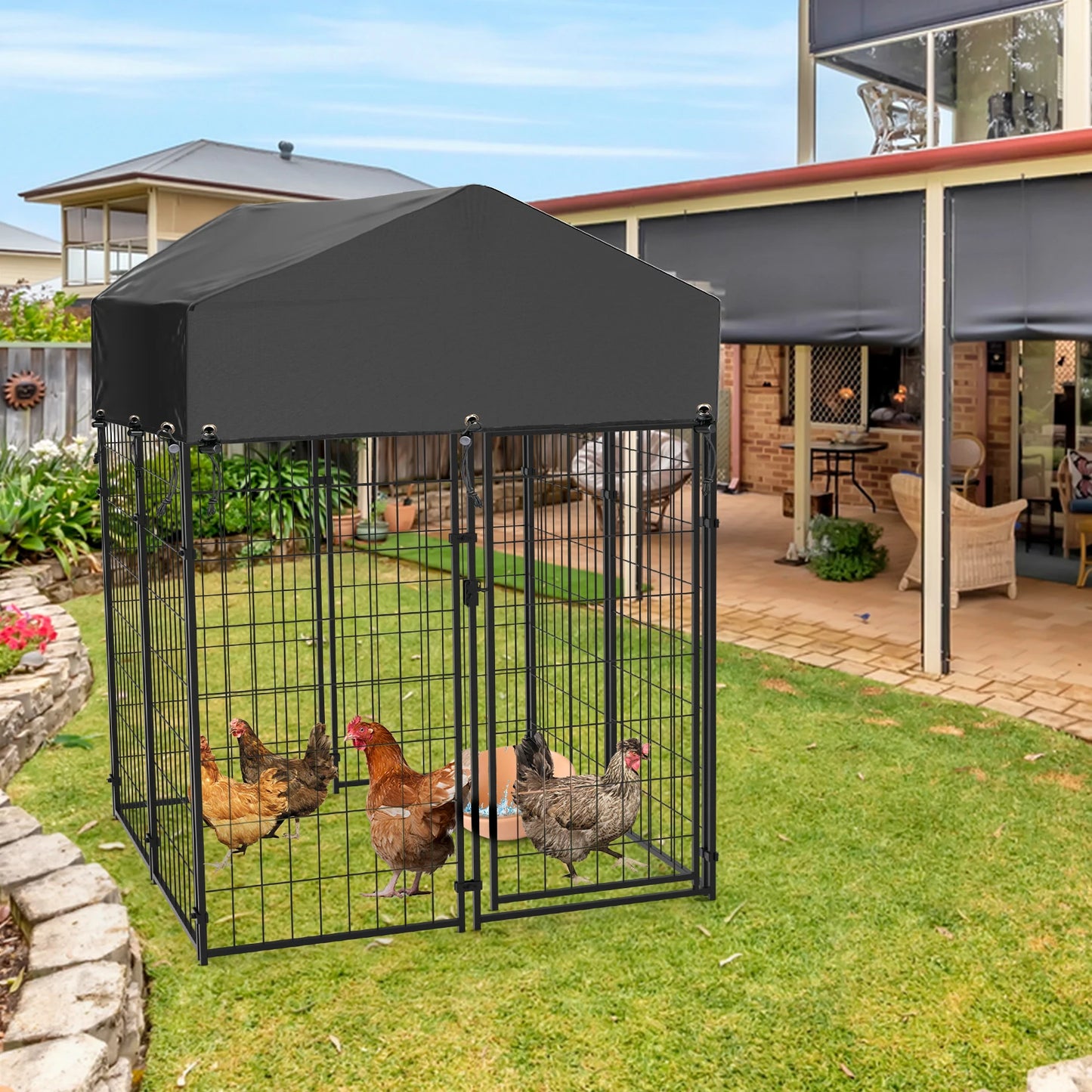 Outdoor Kennels - 3 Sizes