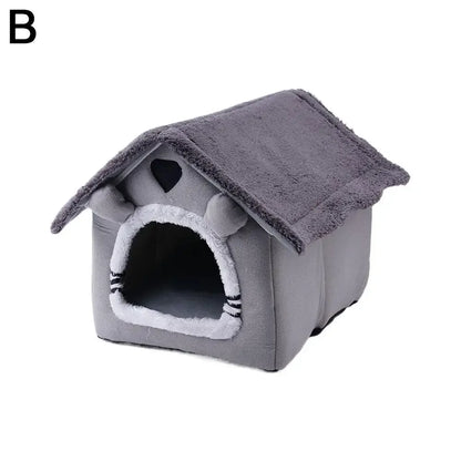 Plush Cat House