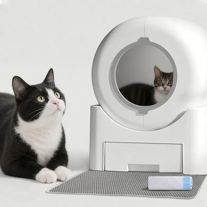 Self-Cleaning Cat Litter Box Automatic