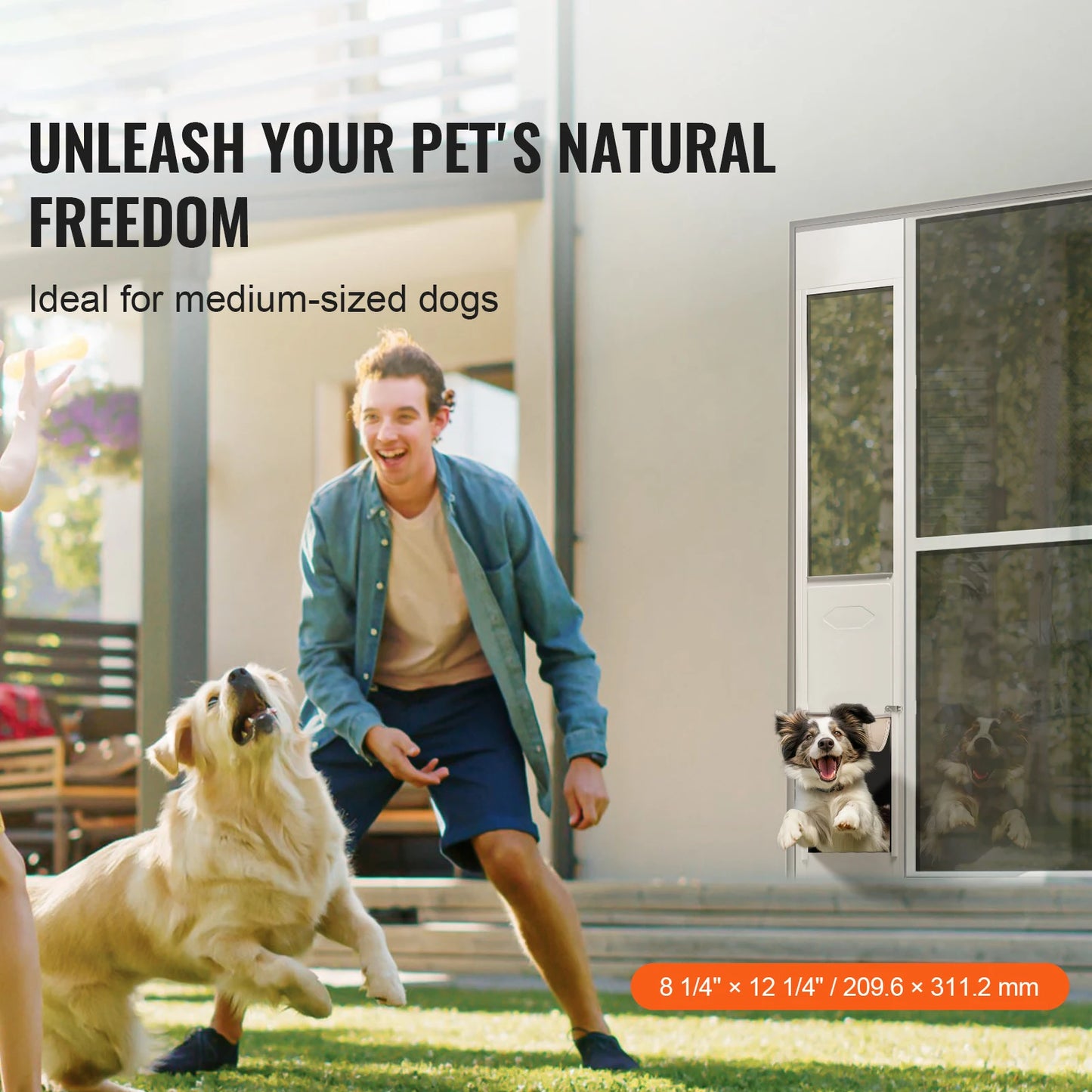 Pet Door Sliding Glass Door 3 Sizes