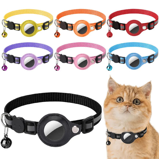 Apple AirTag Reflective Cat Collar Safety Buckle