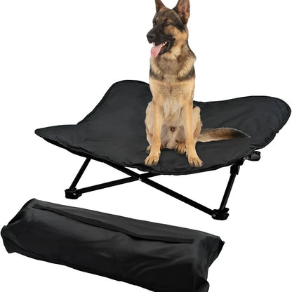 Elevated Dog Portable Cot, Folding, Padded comes with a Carrying Bag Included