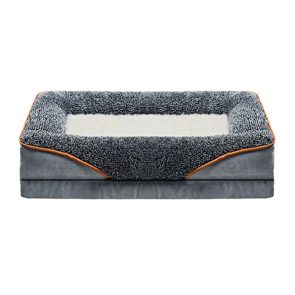 Oversized Dog Bed, Removable & Washable, Comfortable and Soft with Raised Edges,