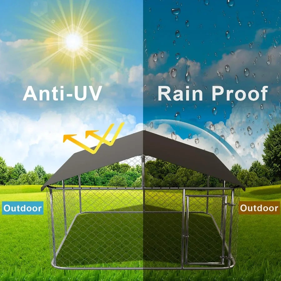 80x 80 Outdoor Dog Enclosure
