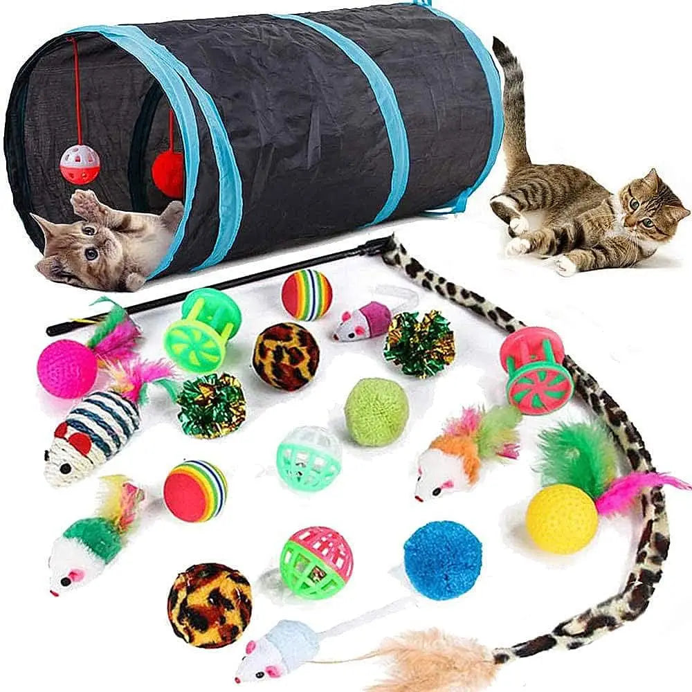21 Pcs Cat Toys for Indoor Cats