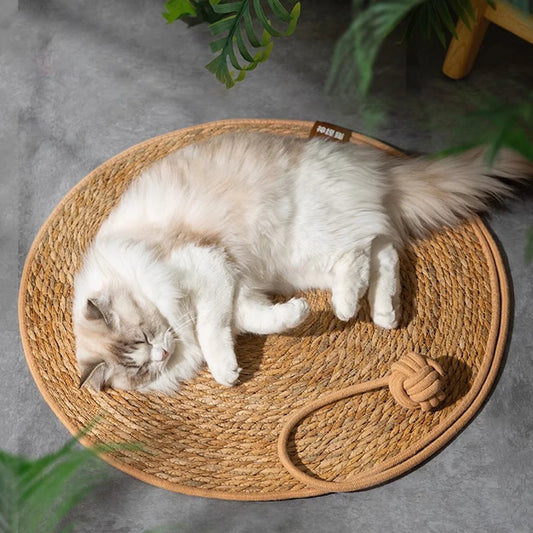 Cat Scratcher Rattan Mat