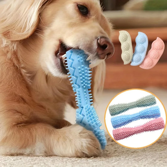 Durable Dog Chew Sticks Toothbrush Soft, Teeth Cleaning Massage Bite Resistant Non-Toxic