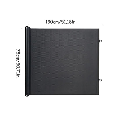 Automatic Retractable Cat Gate Particularly Convenient Training Tool Safety Enclosure Suitable for Puppies