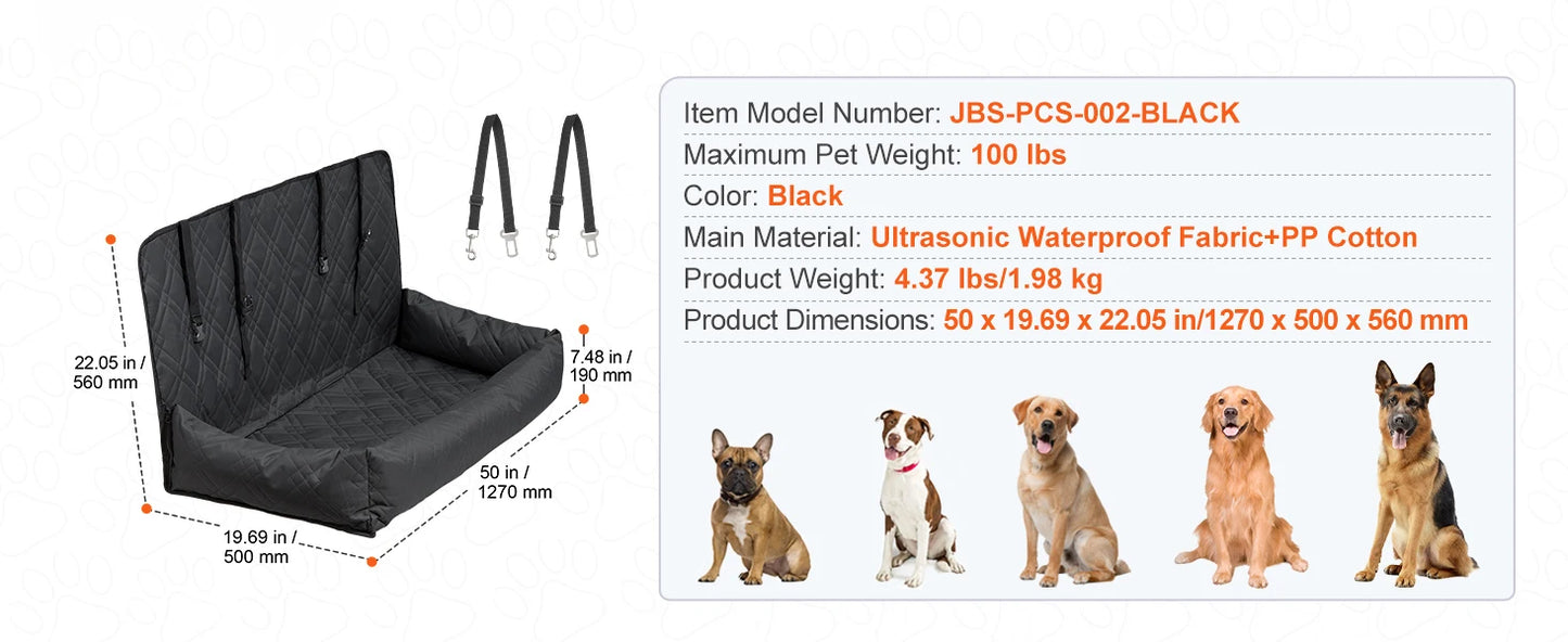 Dog Car Seat Cover - Huge Variety!