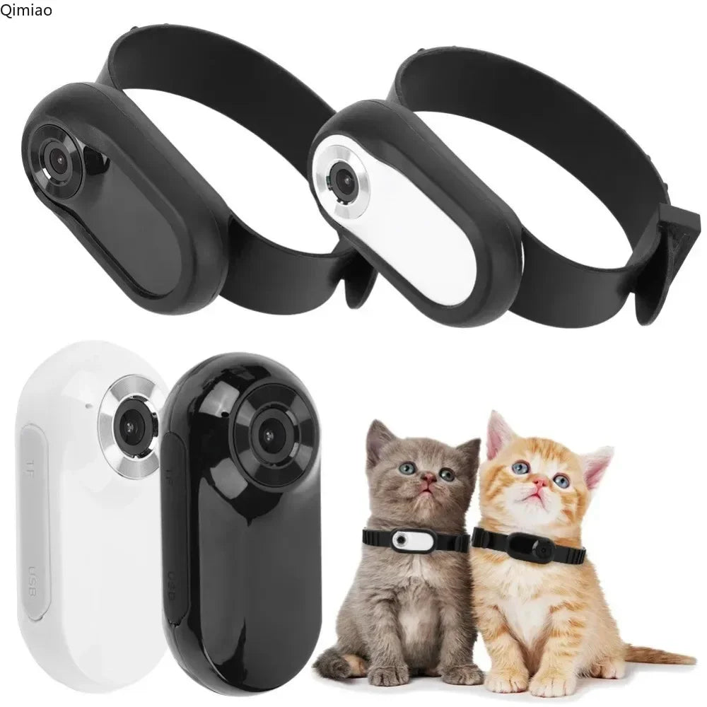 Pet Camera Collar! Camera HD 1080p Detachable Pet Recorder Anti-shake Cat and Dog View