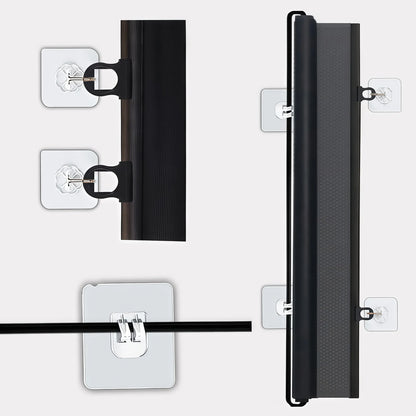 Automatic Retractable Cat Gate Particularly Convenient Training Tool Safety Enclosure Suitable for Puppies
