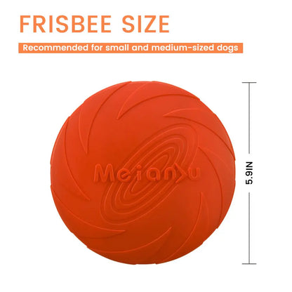 6 Pcs Bite Resistant Dog Flying Discs