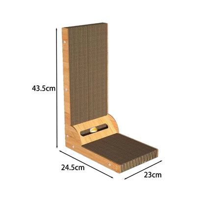 Cat Scratching Board L-shaped