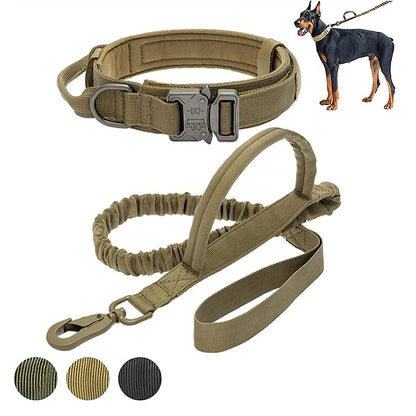 Tactical Dog Leash & Collar