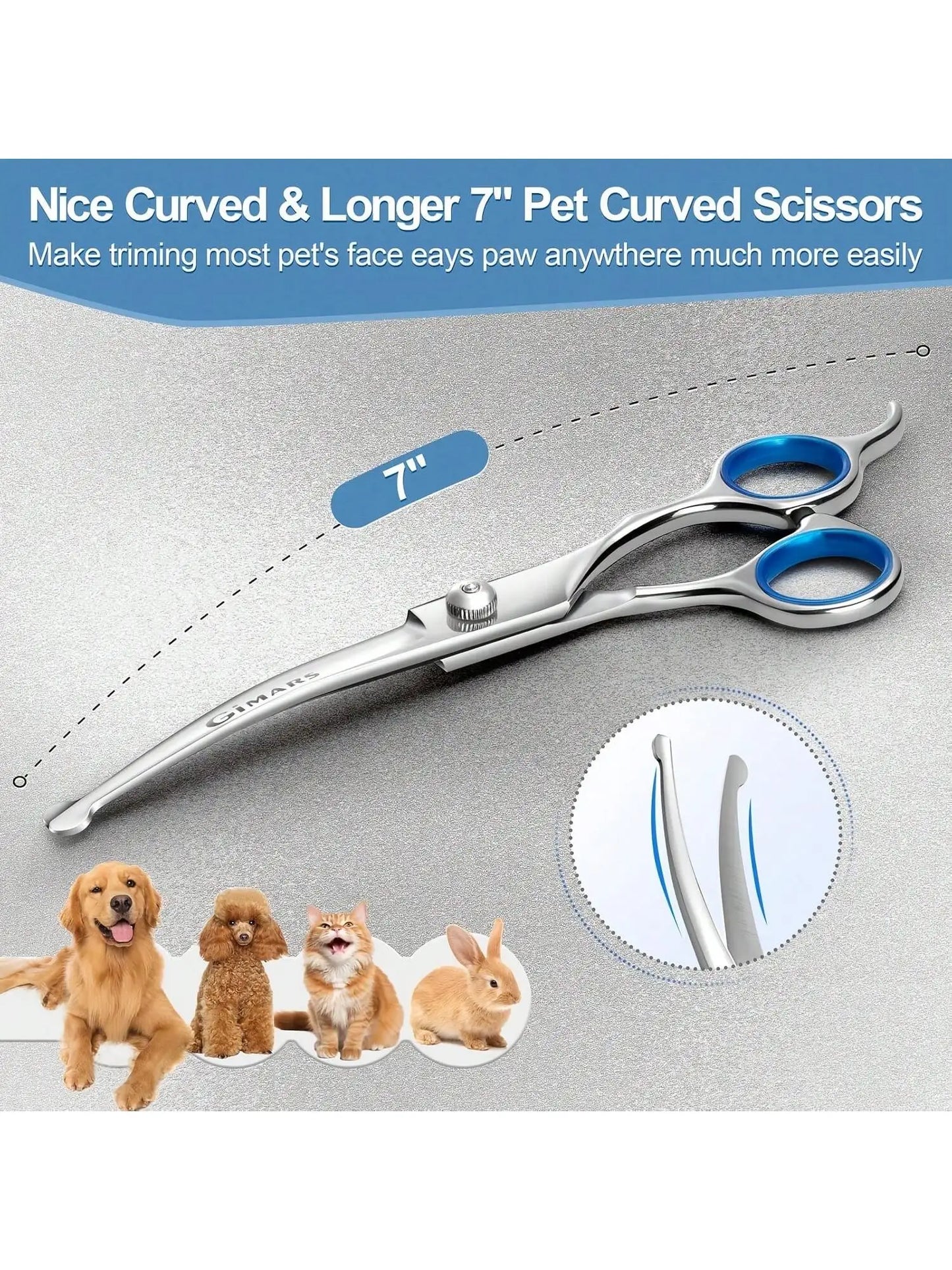 5-piece Professional Pet Beauty Scissors Set - Essential for Pets