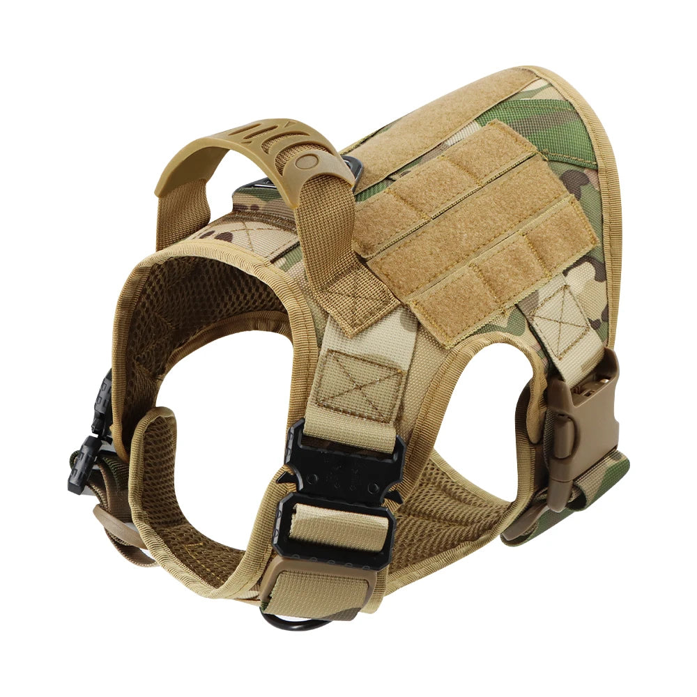 Tactical Dog Harness Leash Set