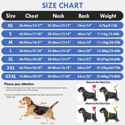 Dog Anxiety Jacket, for Thunder, Skin-Friendly - Keep Pet Calm, Anti Anxiety Vest