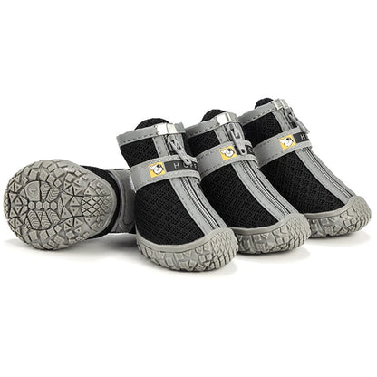 Dog Shoes Non-Slip Soles Thick Plush Protection Shoes Warm, Breathable Climbing Booties