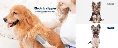 Dog Grooming Kit with 2L Vacuum Suction 99% Pet Hair-Professional Pet Grooming Vacuum Kit with 5 Grooming Tools for Dogs Cats