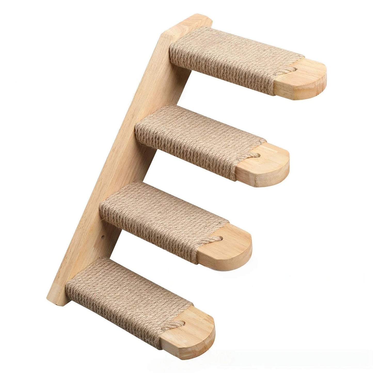 Cat Climbing Stairs