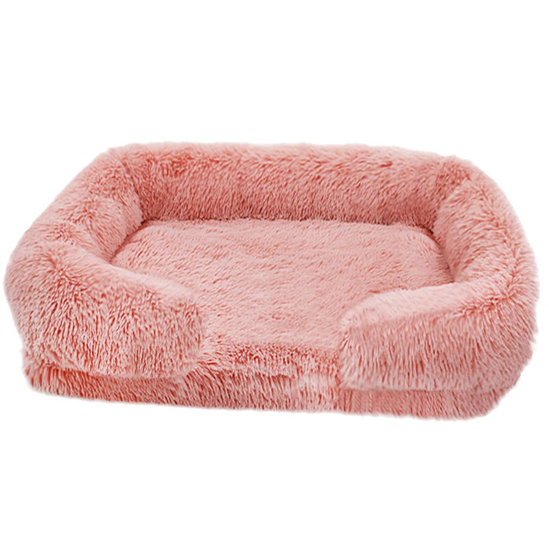 Thick Orthopedic Dog bed for large dogs, easy to remove and wash plush cover