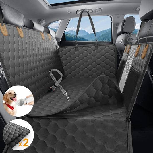 Waterproof Pet Travel, Foldable Rear Seat Protector