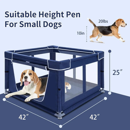 Indoor Dog Playpen with Gate