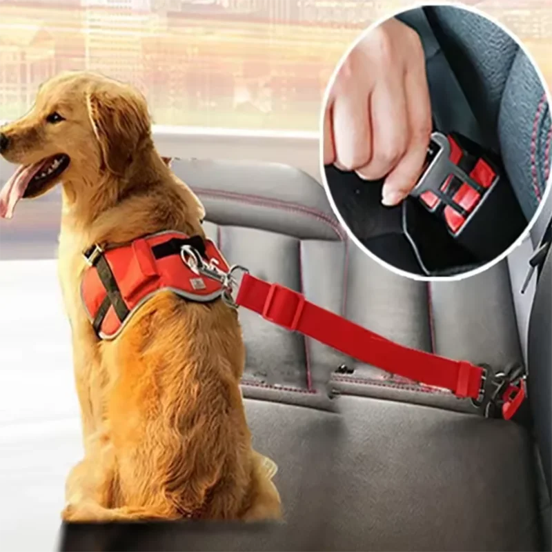 Dog Car Seat Belt Safety Travel Protector