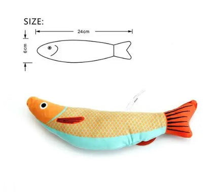 Fish Shape Catnip Toy