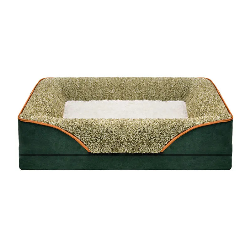 Oversized Dog Bed, Removable & Washable, Comfortable and Soft with Raised Edges,