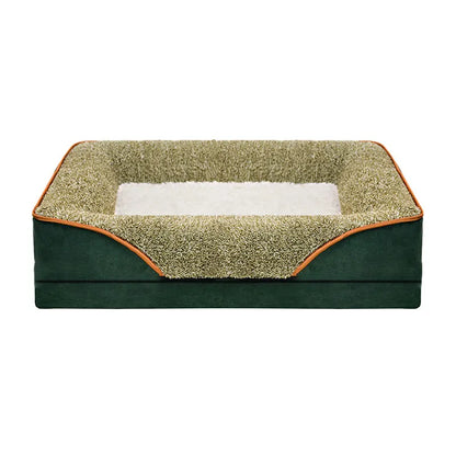 Oversized Dog Bed, Removable & Washable, Comfortable and Soft with Raised Edges,