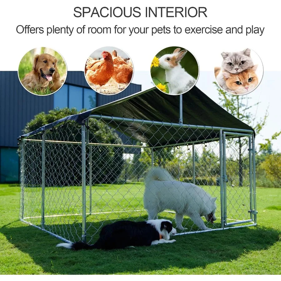 80x 80 Outdoor Dog Enclosure