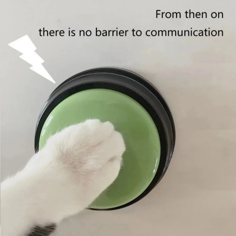 4, 6, 8PCS Dog Communication Buttons Voice Recording for Pet Training Buzzer 30 Second Record Playback