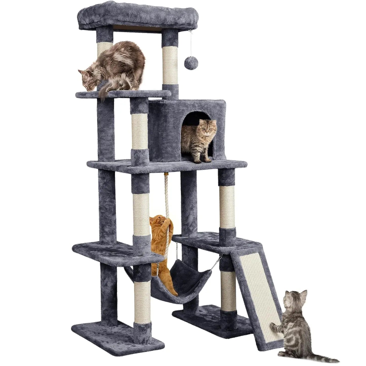 Large Multi-Level Cat Tree