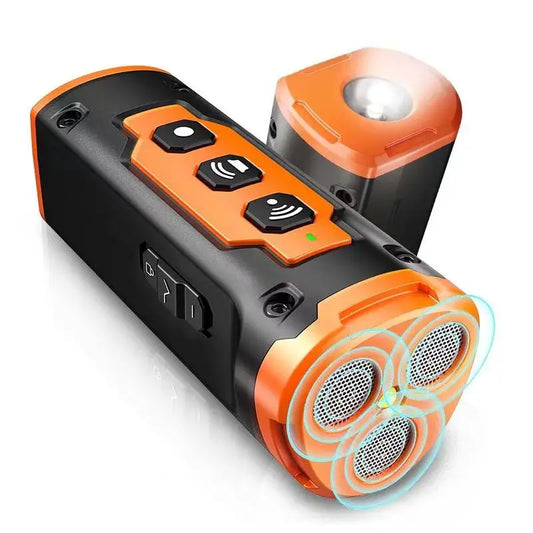 2026 Release Pet Dog Repeller Ultrasonic Dog Training Rechargeable Anti Dog Bark Deterrent Device With LED Flashlight