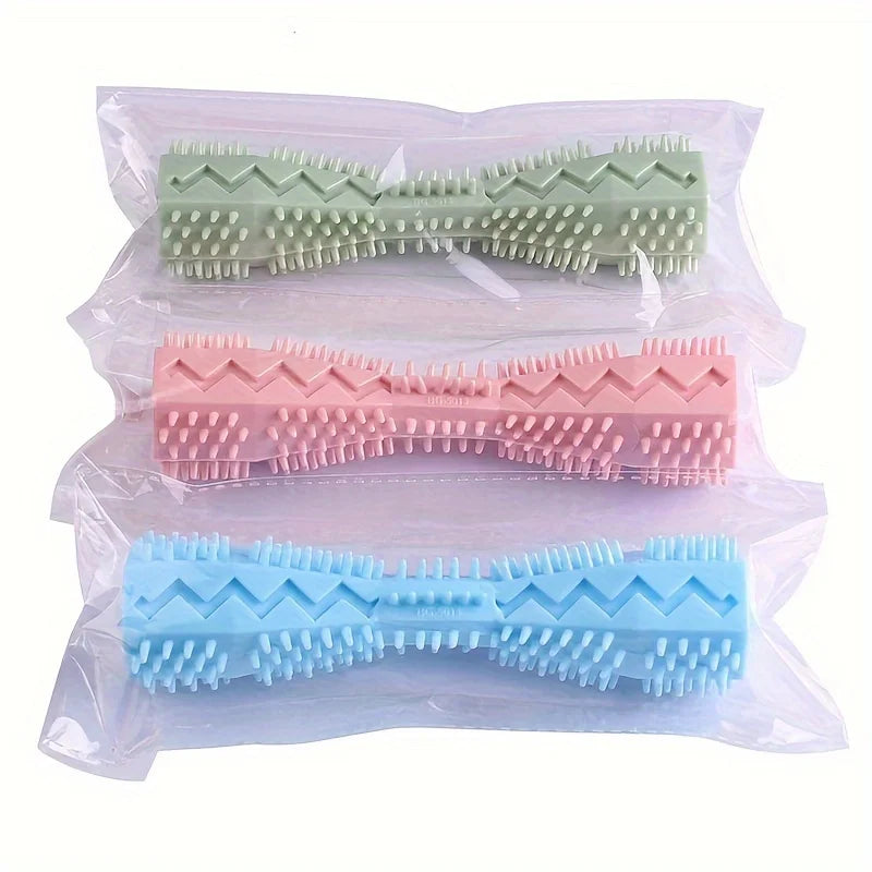 Durable Dog Chew Sticks Toothbrush Soft, Teeth Cleaning Massage Bite Resistant Non-Toxic