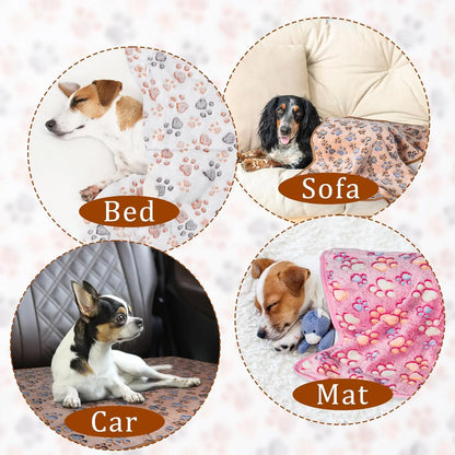 Super Soft Fluffy Premium Fleece Pet Blankets
