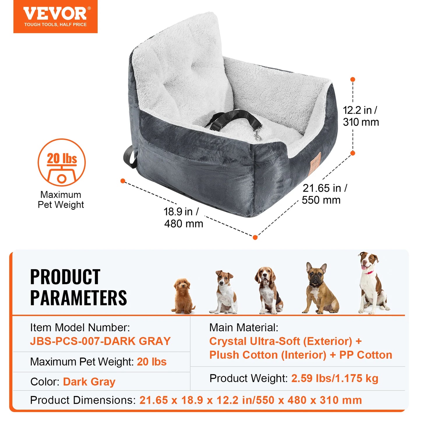 Dog Car Seat Cover - Huge Variety!