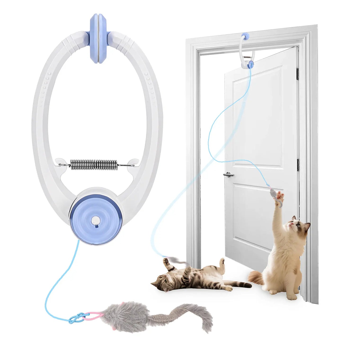 Door Hanging Interactive Cat Toy USB Rechargeable
