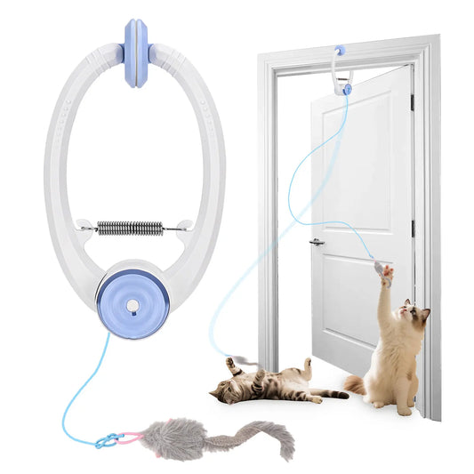 Door Hanging Interactive Cat Toy USB Rechargeable