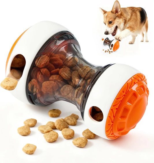 Interactive dog toys for small dogs - Adjustable Treat Dispensing Ball