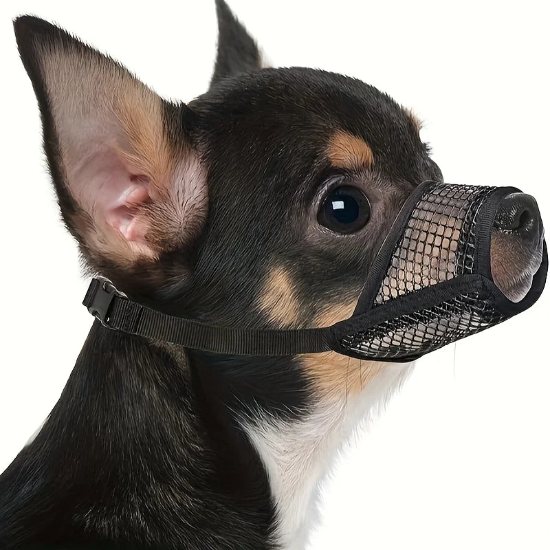 Mesh Muzzle For Short Snout And Small Medium Dogs